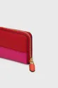 Kožená peňaženka Lauren Ralph Lauren červená