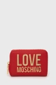 κόκκινο Πορτοφόλι Love Moschino Γυναικεία