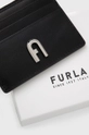 Δερμάτινη θήκη για κάρτες Furla  Φόδρα: 100% Βισκόζη Κύριο υλικό: 100% Φυσικό δέρμα