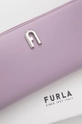 fialová Kožená peňaženka Furla