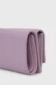 Kožená peňaženka Furla fialová
