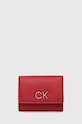 Портмоне Calvin Klein изкуствен червен K60K609141.PPYY