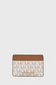 MICHAEL Michael Kors etui na karty 34F1GJ6D0B imitacja skóry licowej beżowy 34F1GJ6D0B