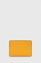 MICHAEL Michael Kors etui na karty skórzane 34F9GF6D0L żółty SS24