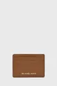 коричневий Шкіряний чохол на банківські карти MICHAEL Michael Kors Жіночий