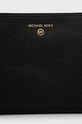 Kožená psaníčko MICHAEL Michael Kors 34S2GT9W3L černá SS22