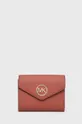 ροζ Δερμάτινο πορτοφόλι MICHAEL Michael Kors Γυναικεία