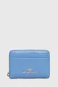μπλε Δερμάτινο πορτοφόλι MICHAEL Michael Kors Γυναικεία