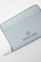 modrá Kožená peňaženka MICHAEL Michael Kors