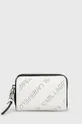 biały Karl Lagerfeld portfel skórzany 221W3224 Damski