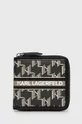 czarny Karl Lagerfeld portfel 221W3218 Damski