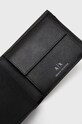 Kožni novčanik Armani Exchange 958433.CC843 crna SS22
