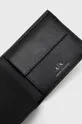 Кожаный кошелек Armani Exchange чёрный