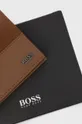 коричневий Шкіряний гаманець Boss