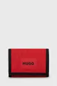 czerwony Hugo portfel 50466623 Męski