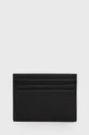 Calvin Klein Etui na karty skórzane czarny