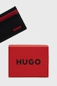 HUGO etui na karty skórzane 50470746 czarny 50470746