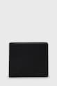 HUGO portfel skórzany 50470755 skóra licowa czarny 50470755