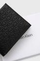 negru Calvin Klein portofel de piele