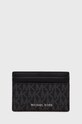 Michael Kors portofel si card holder 39F1LHDF5B negru SS22