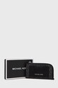 Accesorii Michael Kors portofel 39F0LGFE6B negru