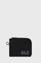 Гаманець Jack Wolfskin гладкий чорний 8006802.6000