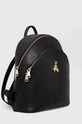 Patrizia Pepe ghiozdan de piele CB0056.L001 negru SS25
