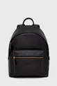 čierna Kožený ruksak Coach Charter Backpack 24 Dámsky