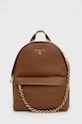 Kožený batoh MICHAEL Michael Kors elegantní hnědá 30T0G04B1L
