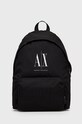 Armani Exchange plecak mieści A4 czarny 952336.CC124