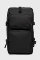 μαύρο Σακίδιο πλάτης Rains 13860 Charger Backpack Unisex