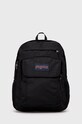 Jansport plecak tekstylny czarny EK0A5BAJN551