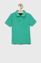 verde Tommy Hilfiger tricouri polo din bumbac pentru copii De băieți