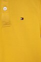 Băieți Tommy Hilfiger tricouri polo din bumbac pentru copii KB0KB07365.PPYY galben