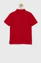 Detské polo tričko Tommy Hilfiger červená