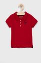 κόκκινο Παιδικό πουκάμισο πόλο Guess Για αγόρια