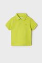 galben – verde Mayoral tricouri polo din bumbac pentru copii De băieți