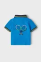 Παιδικά βαμβακερά μπλουζάκια πόλο Mayoral μπλε