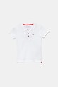 Guess polo bawełniane dziecięce bawełna biały N2GP03.KAPY0