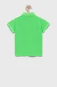 Pamučna polo majica United Colors of Benetton zelena