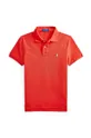 κόκκινο Παιδικά βαμβακερά μπλουζάκια πόλο Polo Ralph Lauren Για αγόρια