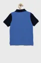 Παιδικά βαμβακερά μπλουζάκια πόλο GAP μπλε