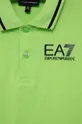 Παιδικά βαμβακερά μπλουζάκια πόλο EA7 Emporio Armani  100% Βαμβάκι
