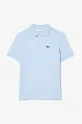 Lacoste polo bawełniane dziecięce PJ2909. niebieski AW24