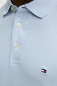 Бавовняне поло Tommy Hilfiger MW0MW17771.PPYY блакитний