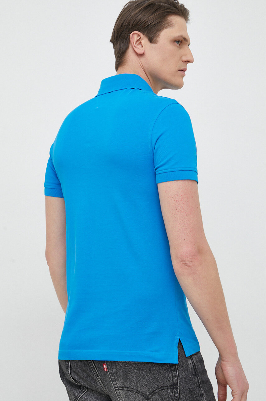 Bavlněné polo tričko Tommy Hilfiger  96 % Bavlna, 4 % Elastan