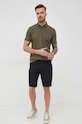 Πόλο Tommy Hilfiger MW0MW17770.PPYY πράσινο SS22