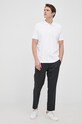 Calvin Klein - Polo K10K108276.PPYY biały SS22