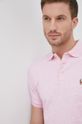 růžová Bavlněné polo tričko Polo Ralph Lauren
