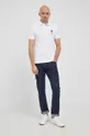 Polo Ralph Lauren - Βαμβακερό μπλουζάκι πόλο λευκό